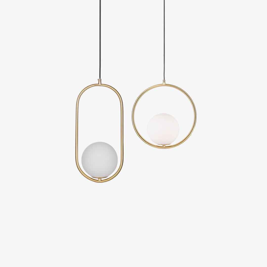 Mila Brass Pendant Swag Light - Vakkerlight