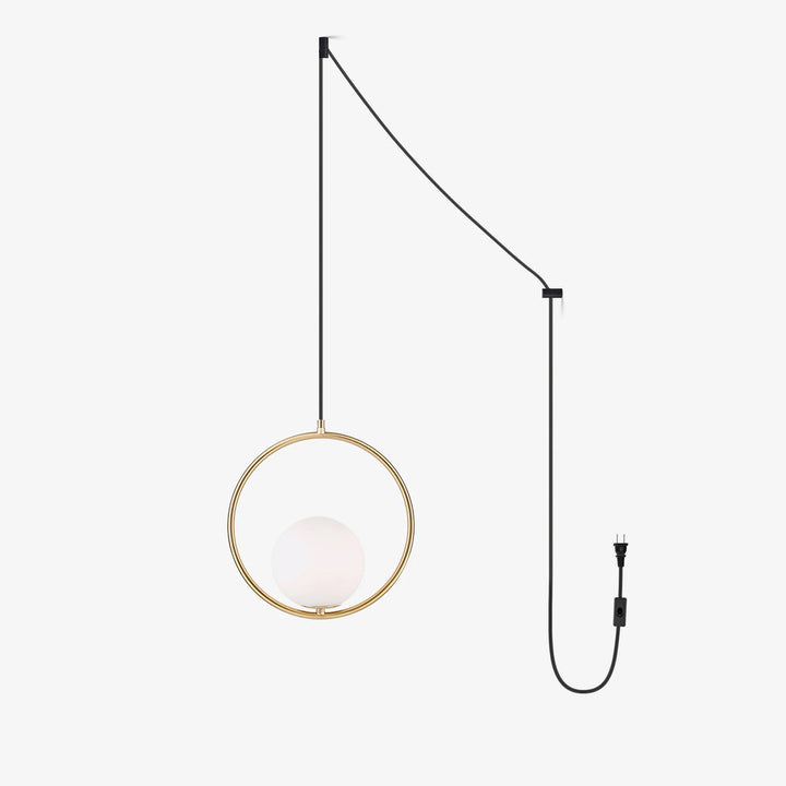 Mila Brass Pendant Swag Light - Vakkerlight