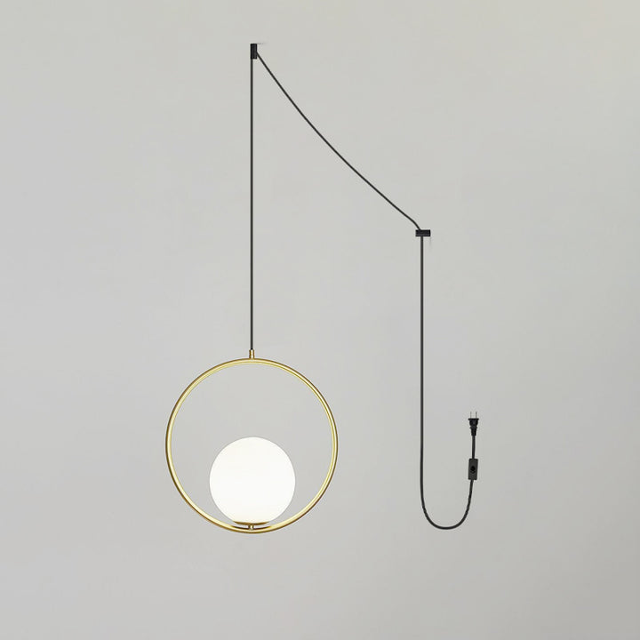 Mila Brass Pendant Swag Light - Vakkerlight