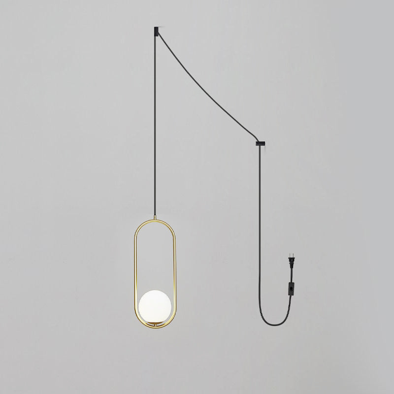 Mila Brass Pendant Swag Light - Vakkerlight