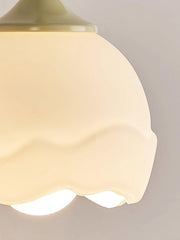 Milk White Floral Wall Lamp - Vakkerlight