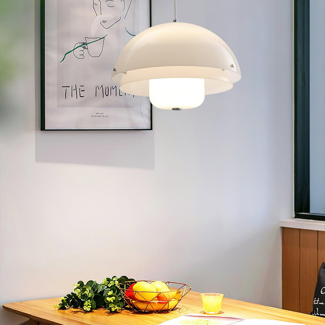 Milk White Layer Pendant Lamp - Vakkerlight