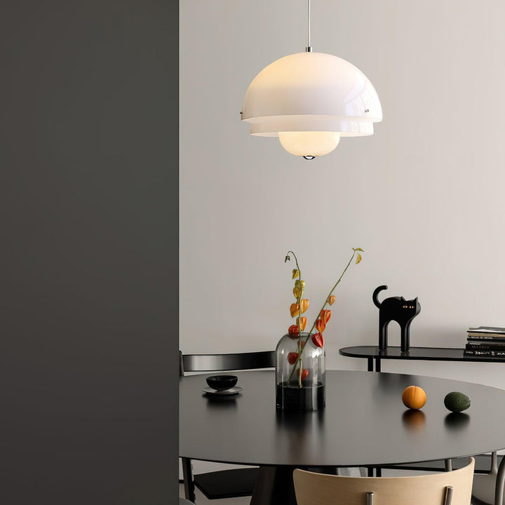 Milk White Layer Pendant Lamp - Vakkerlight