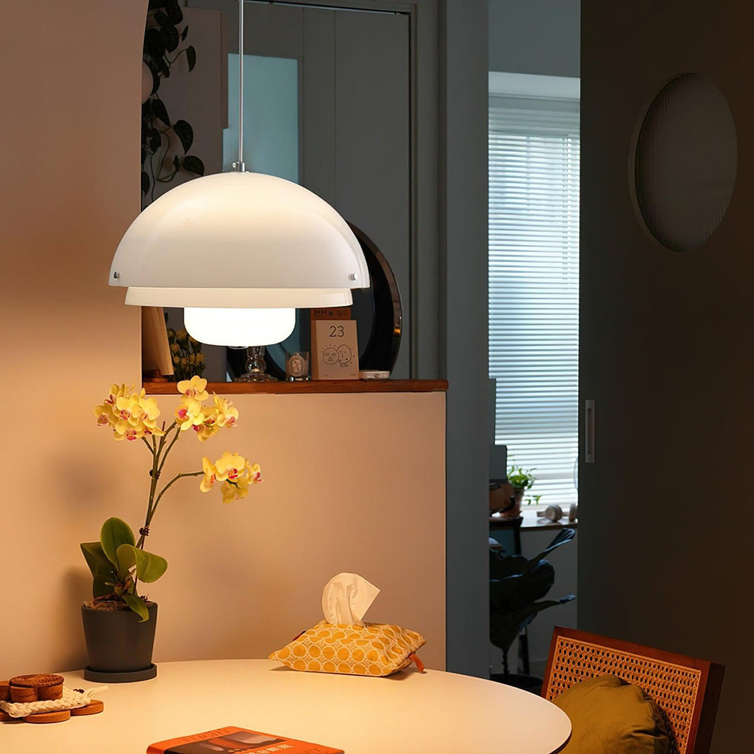 Milk White Layer Pendant Lamp - Vakkerlight