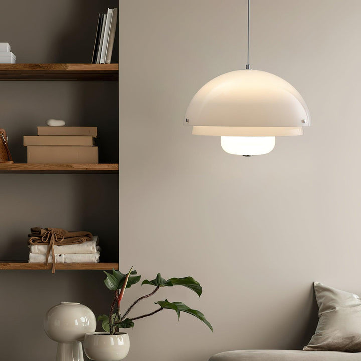 Milk White Layer Pendant Lamp - Vakkerlight