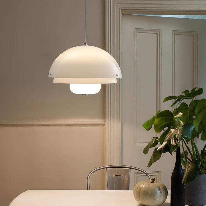 Milk White Layer Pendant Lamp - Vakkerlight