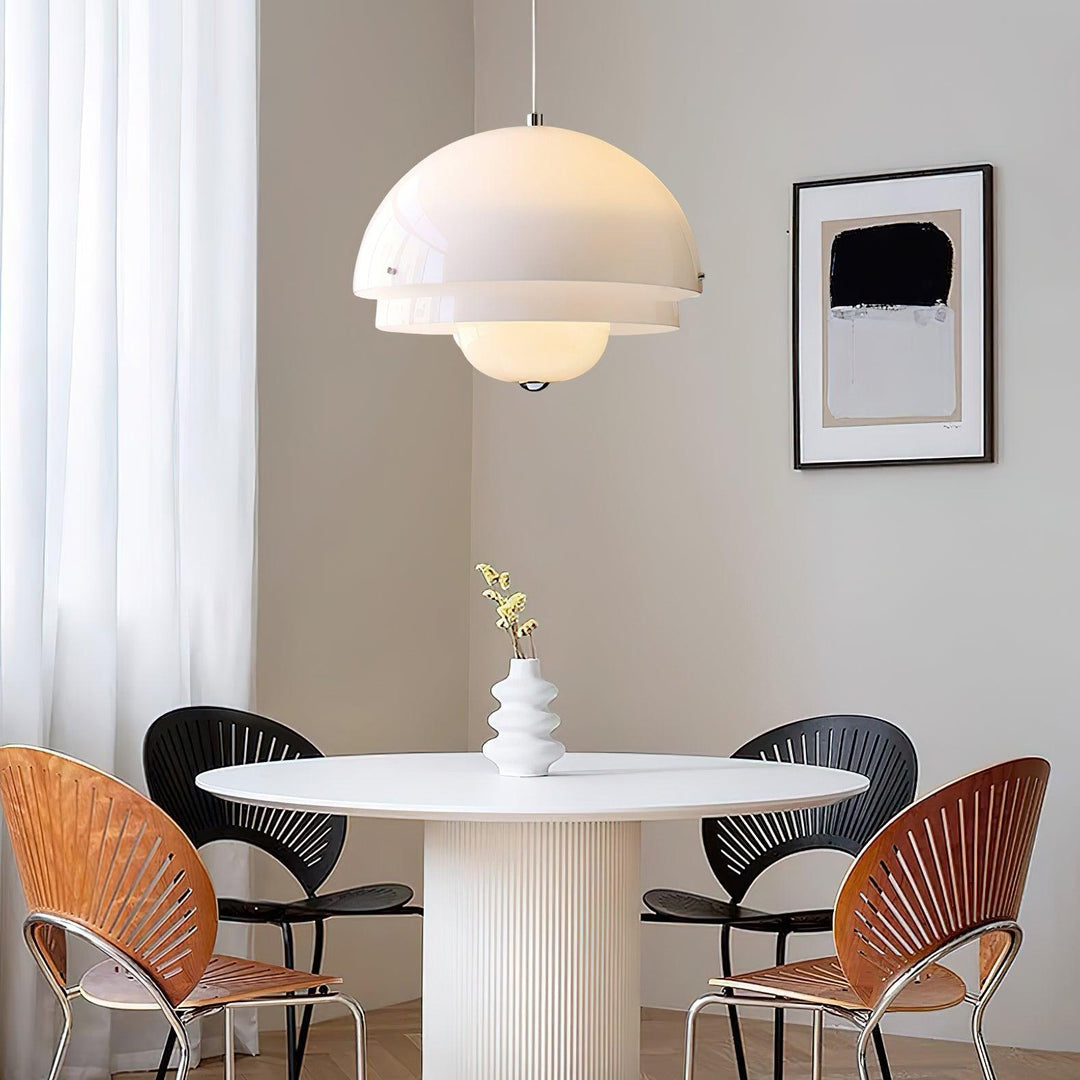 Milk White Layer Pendant Lamp - Vakkerlight