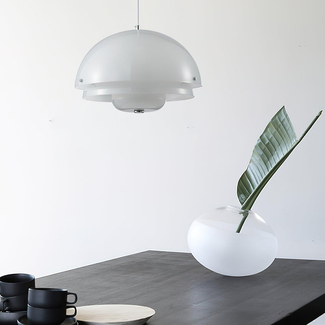 Milk White Layer Pendant Lamp - Vakkerlight