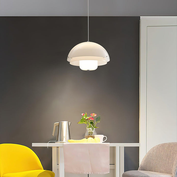 Milk White Layer Pendant Lamp - Vakkerlight