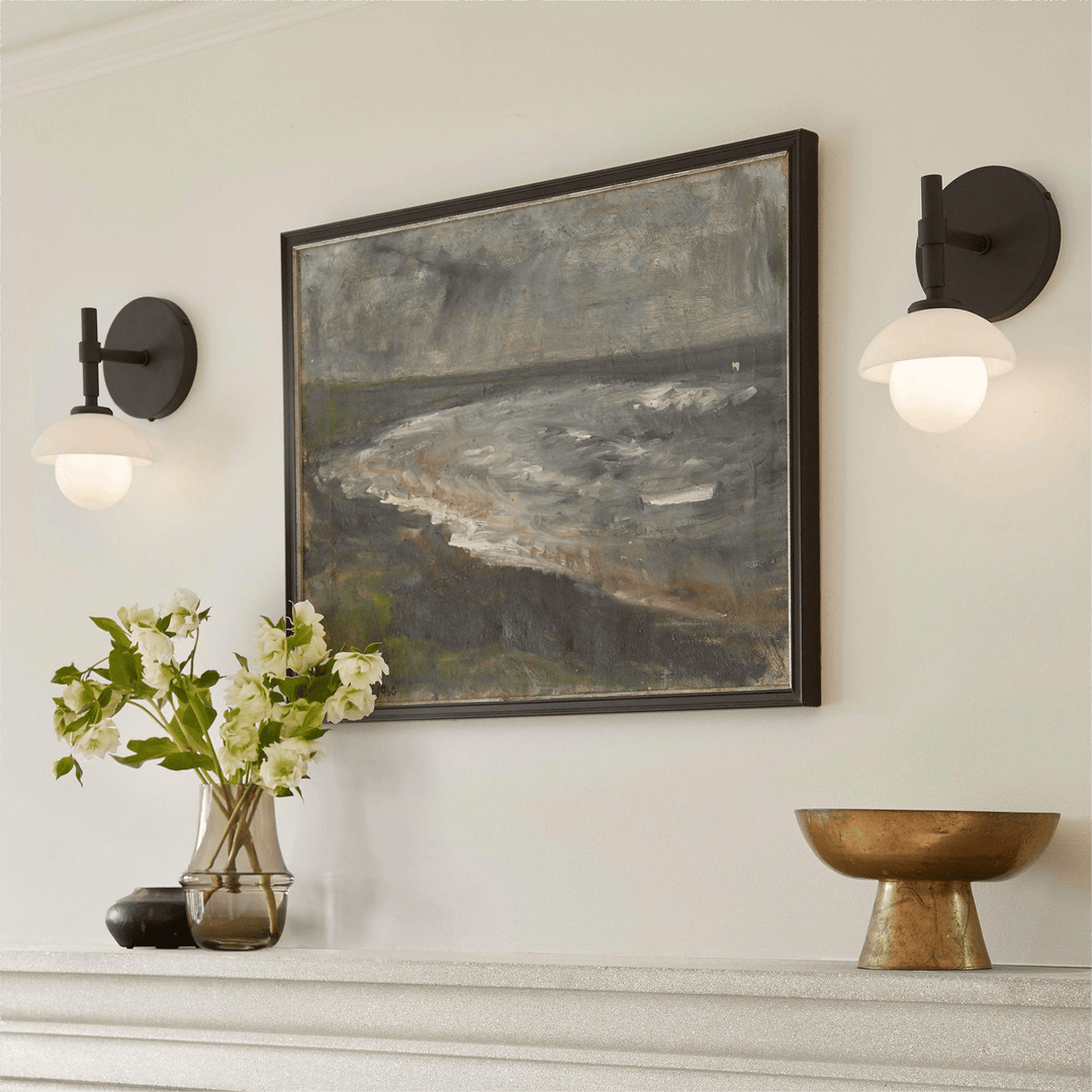 Milo Alabaster Double Wall Light - Vakkerlight