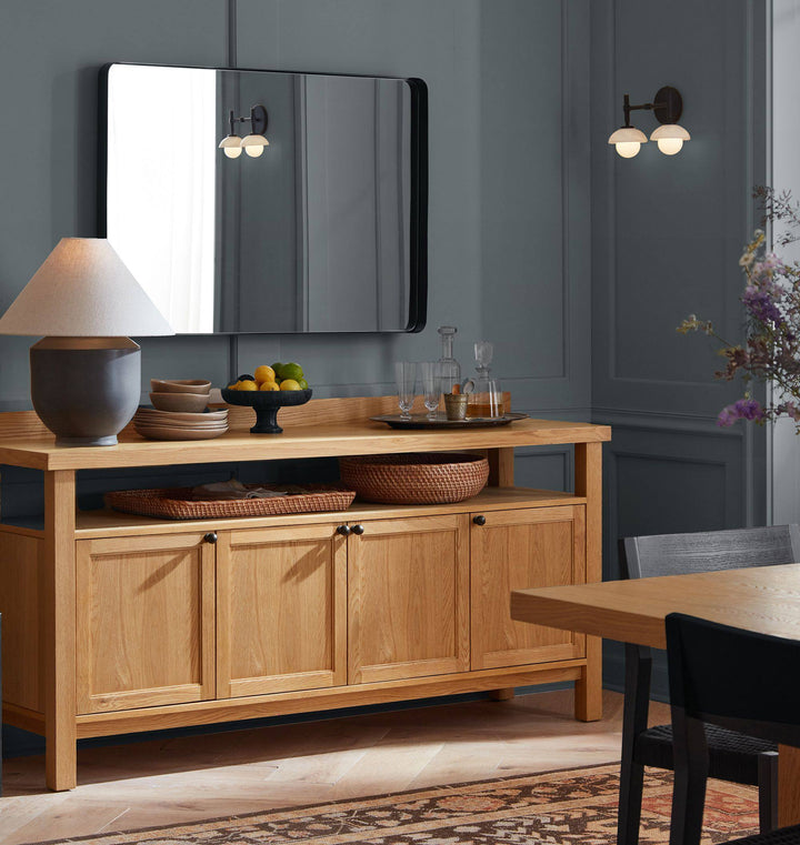 Milo Alabaster Double Wall Light - Vakkerlight