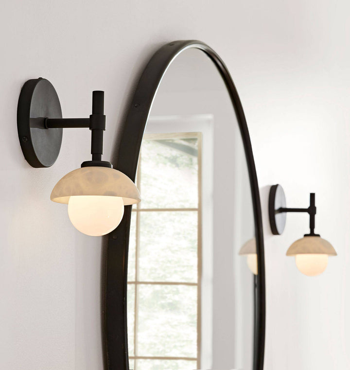 Milo Alabaster Double Wall Light - Vakkerlight