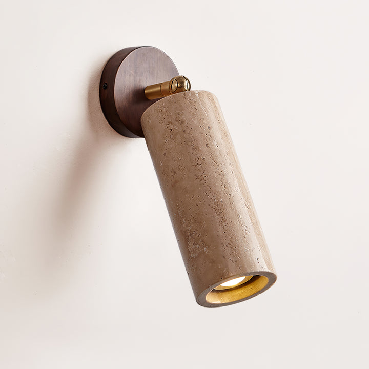 Milo Travertine Wall Spotlight - Vakkerlight