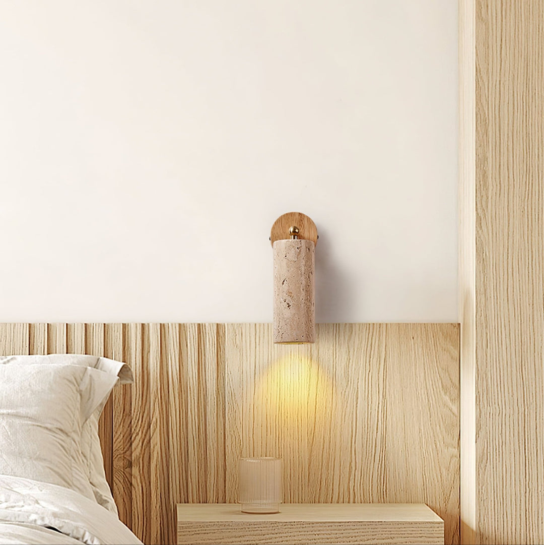 Milo Travertine Wall Spotlight - Vakkerlight