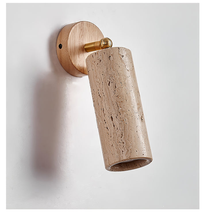 Milo Travertine Wall Spotlight - Vakkerlight