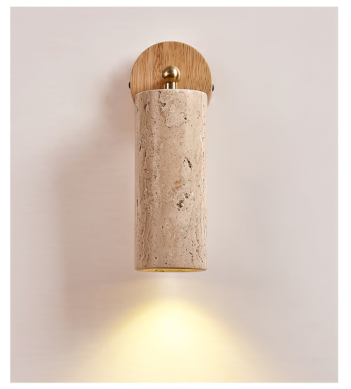 Milo Travertine Wall Spotlight - Vakkerlight