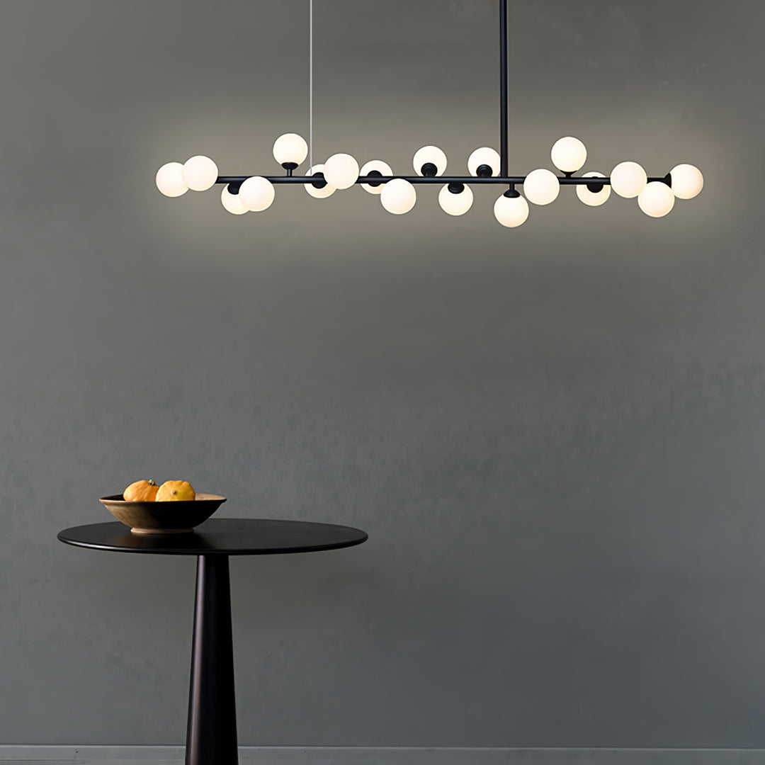 Linear Balls Chandelier