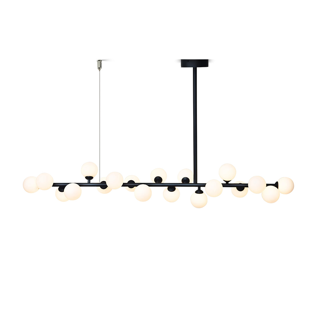 Linear Balls Chandelier