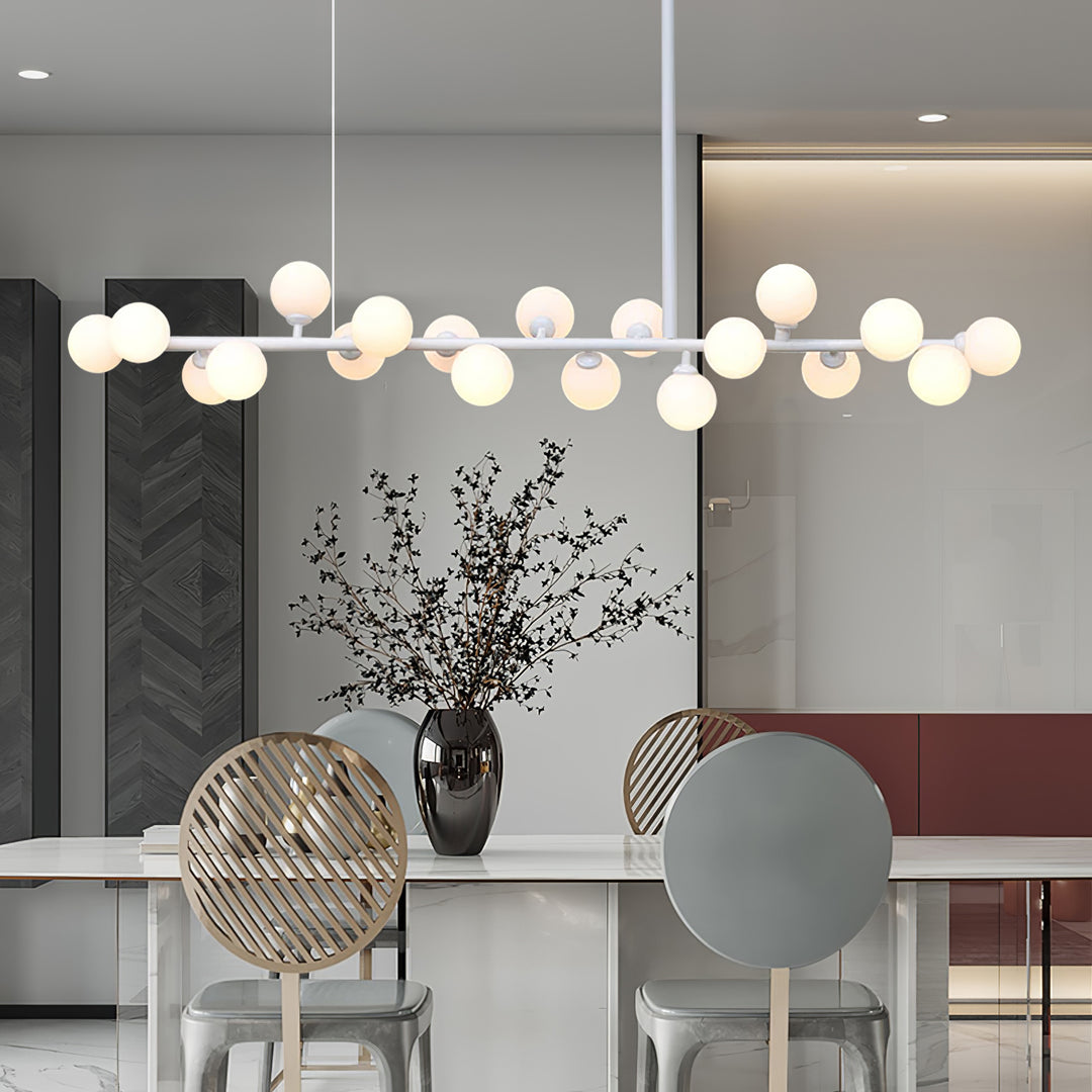 Linear Balls Chandelier