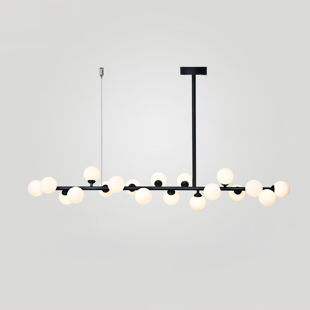 Linear Balls Chandelier