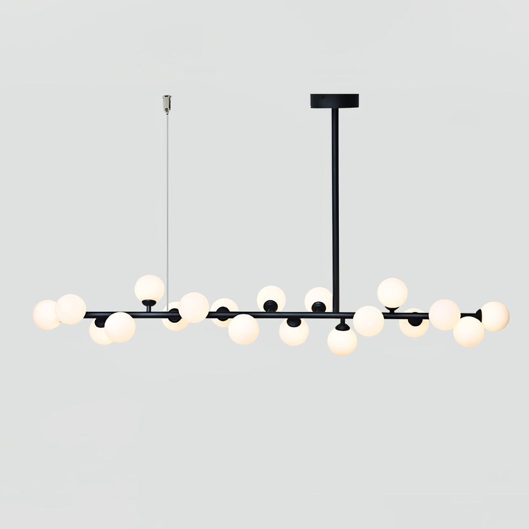 Linear Balls Chandelier