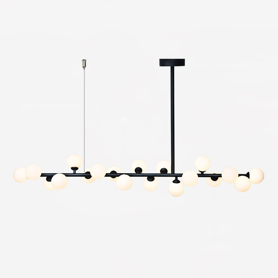 Linear Balls Chandelier