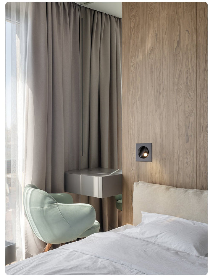 Minimalist Recessed Rotatable Sconce - Vakkerlight