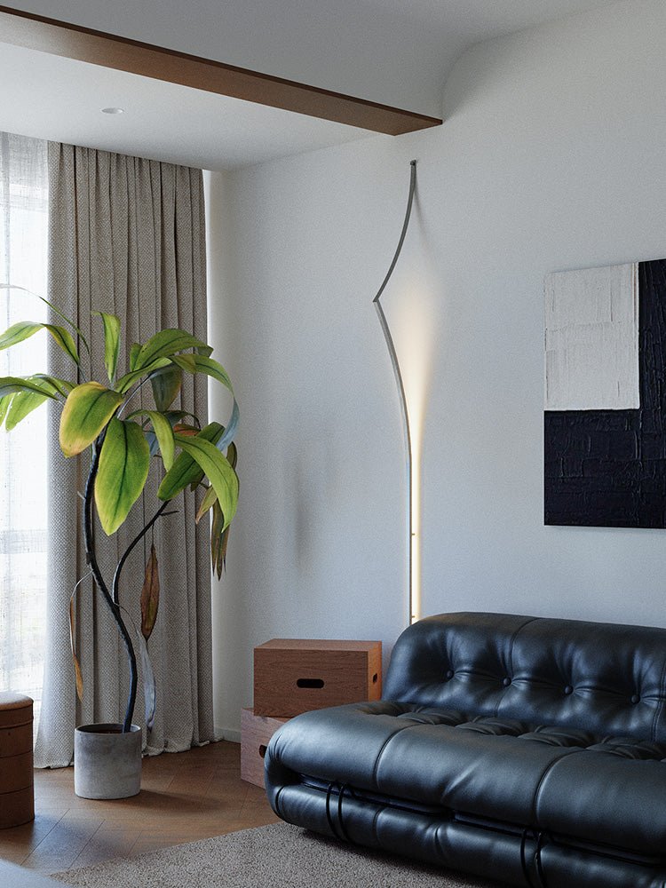 Minimalist Curving Ribbon LED Wall Sconce - Vakkerlight