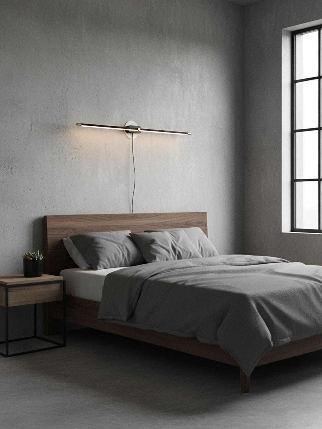 Minimalist Linear Plug - in Wall Lamp - Vakkerlight