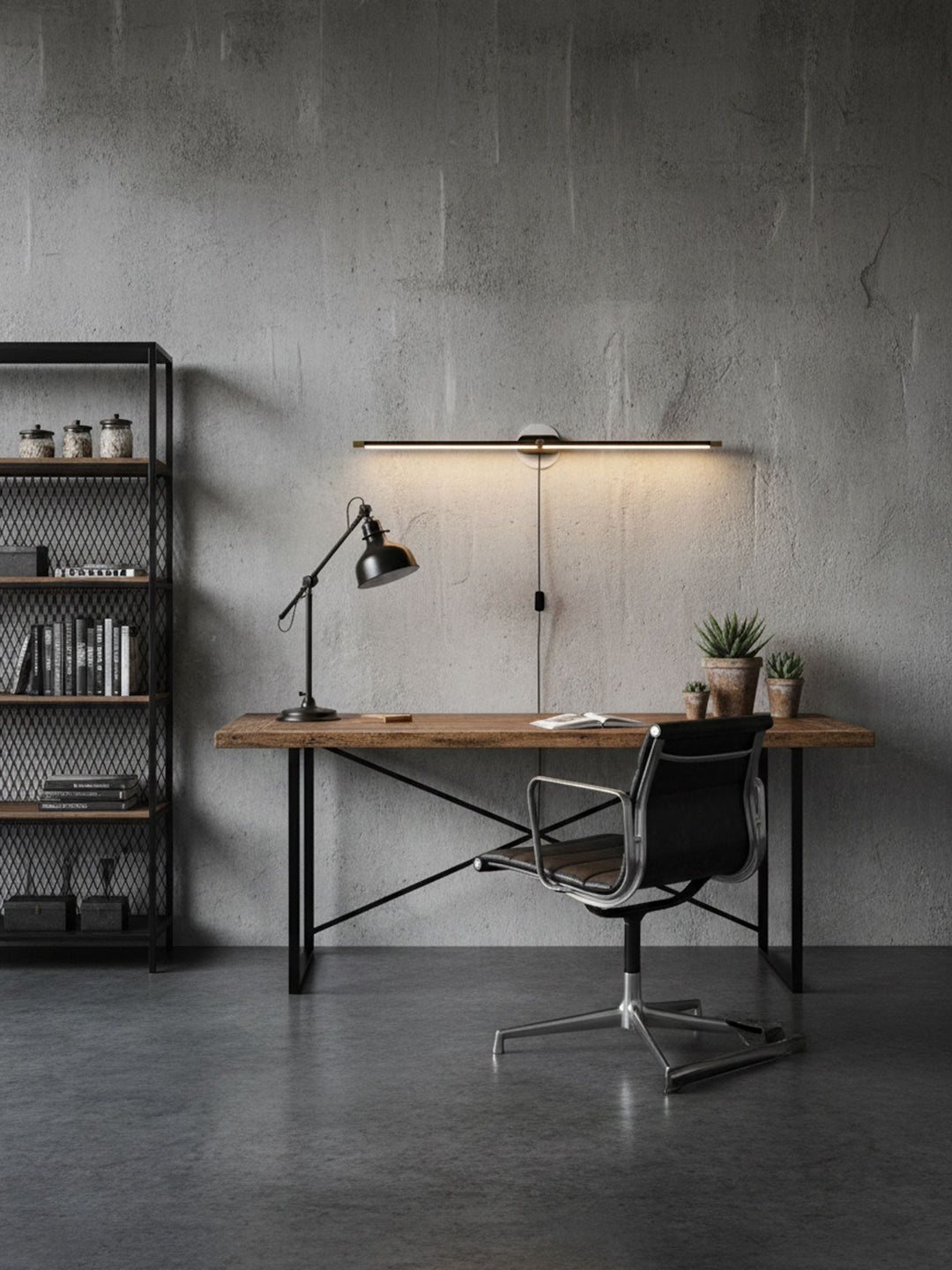 Minimalist Linear Plug - in Wall Lamp - Vakkerlight