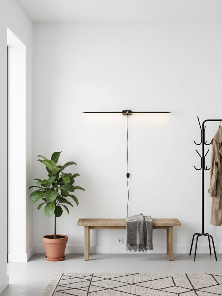 Minimalist Linear Plug - in Wall Lamp - Vakkerlight