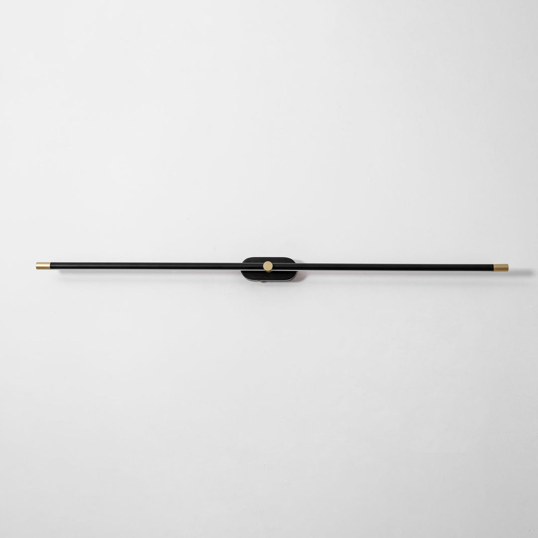 Minimalistische lineaire oplaadbare wandlamp 