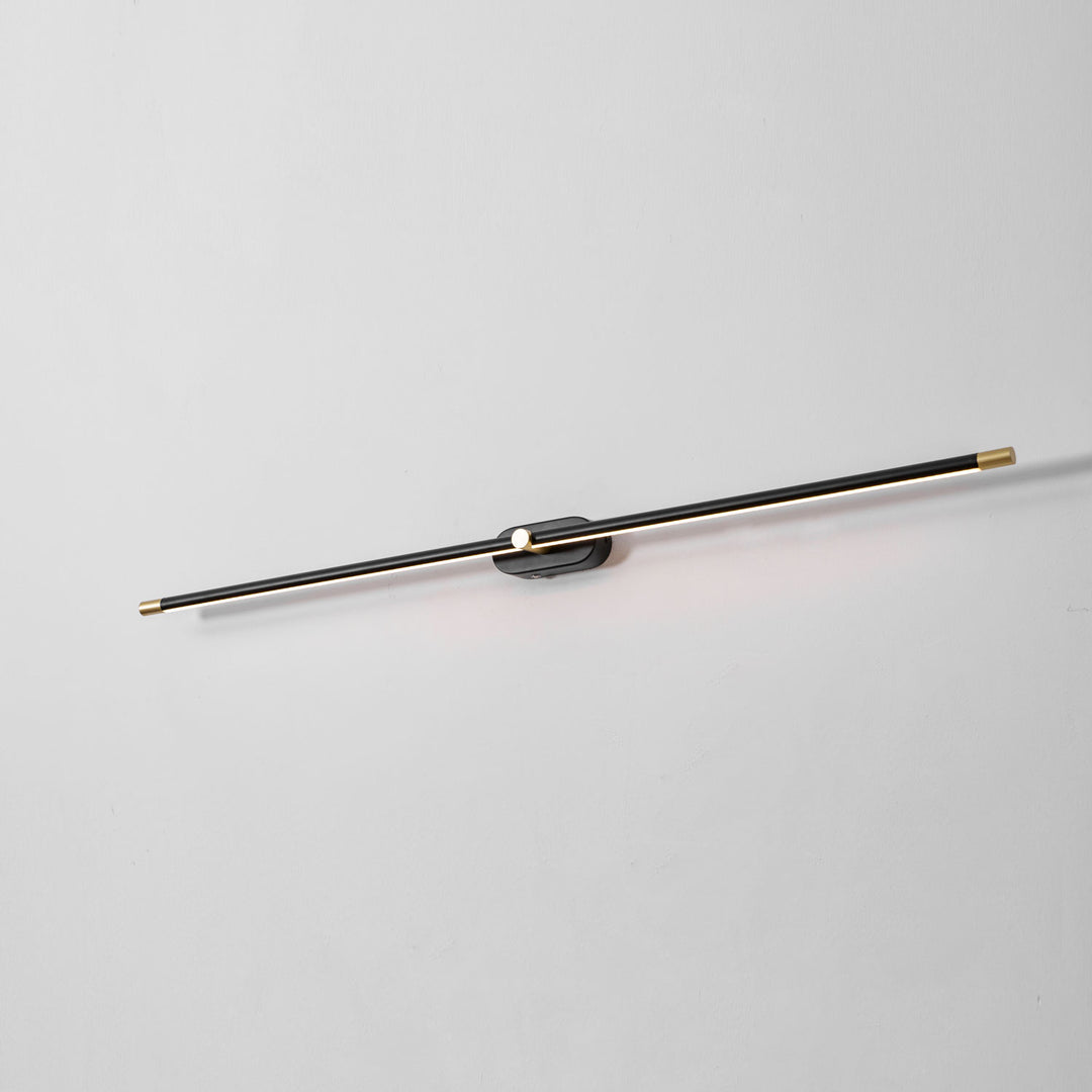 Minimalistische lineaire oplaadbare wandlamp 