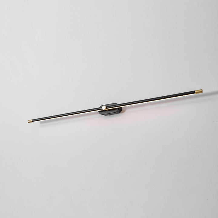 Minimalistische lineaire oplaadbare wandlamp 