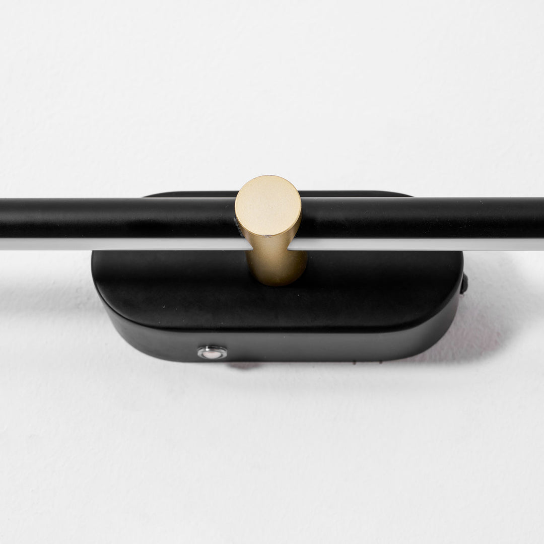 Minimalistische lineaire oplaadbare wandlamp 