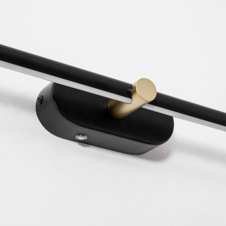 Minimalistische lineaire oplaadbare wandlamp 