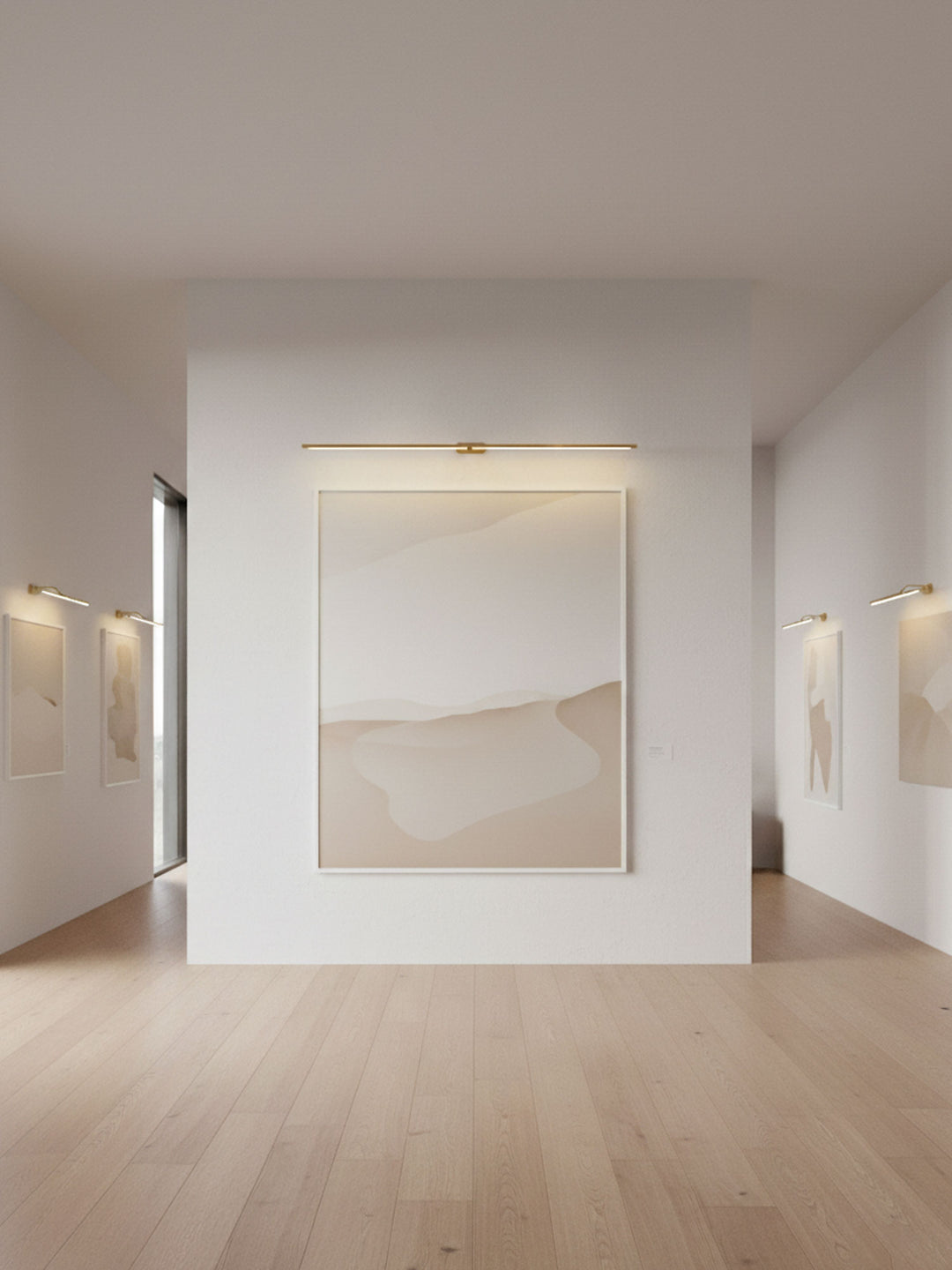 Minimalist Linear Rechargeable Wall Lamp - Vakkerlight