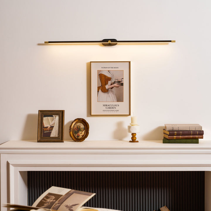 Minimalistische lineaire oplaadbare wandlamp 