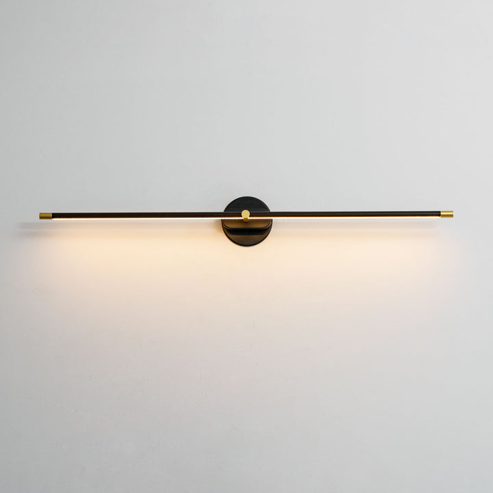 Minimalistische lineare Wandleuchte
