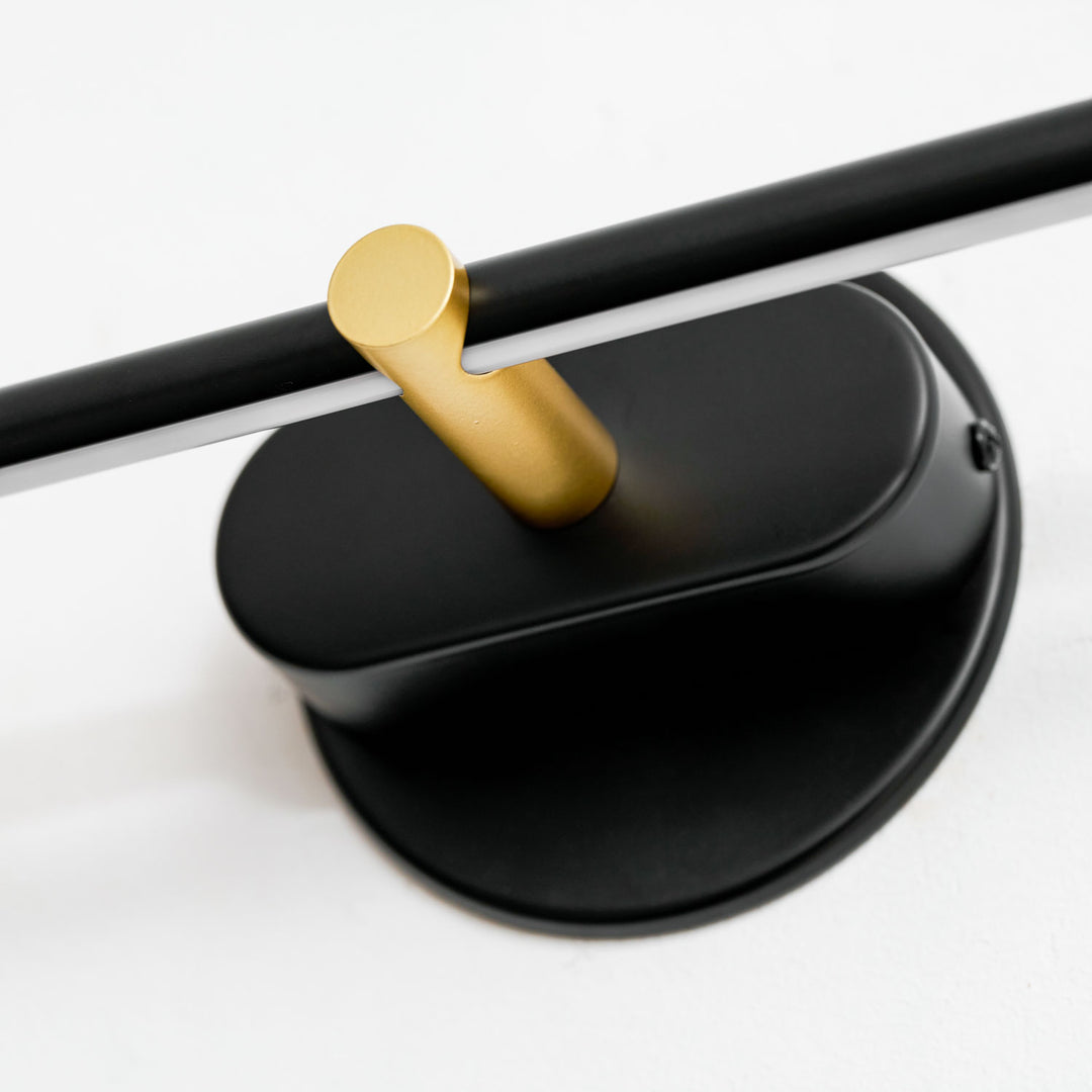 Minimalistische lineare Wandleuchte