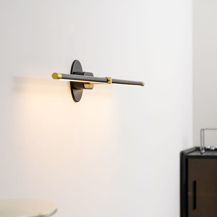 Minimalistische lineare Wandleuchte