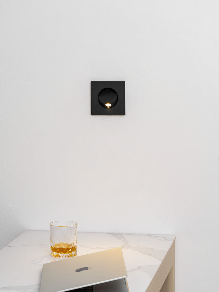 Minimalist Recessed Rotatable Sconce - Vakkerlight