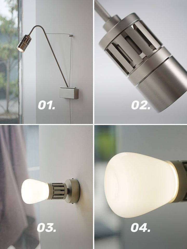 Minimalist Adjustable Task Wall Sconce - Vakkerlight