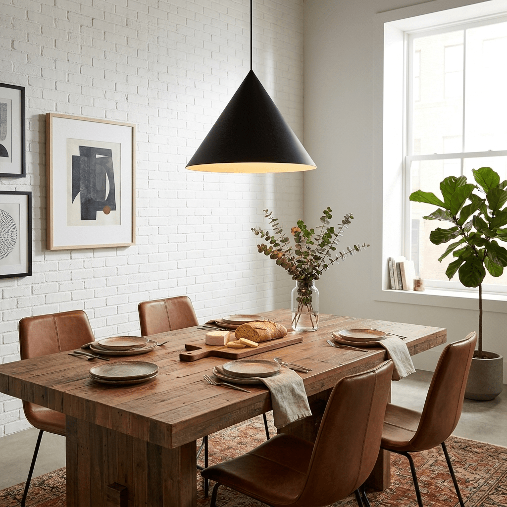 Minimalist Cone Pendant Lamp - Vakkerlight