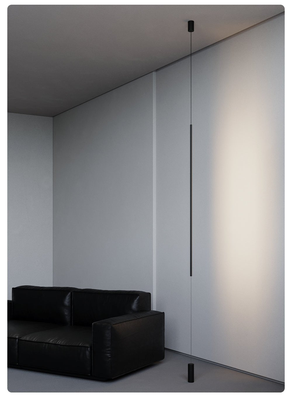 Minimalist Linear LED Pendant Light - Vakkerlight