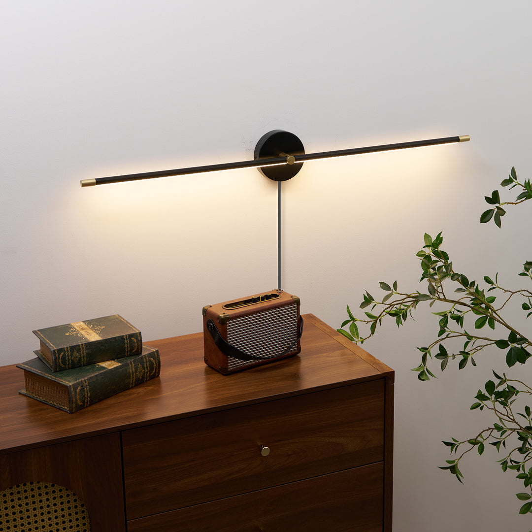 Minimalist Linear LED Plug - in Wall Lamp - Vakkerlight