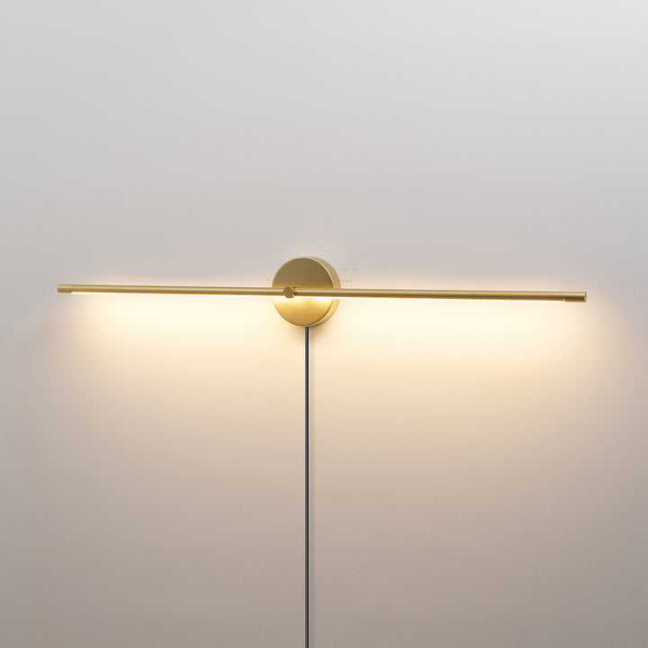 Minimalist Linear LED Plug - in Wall Lamp - Vakkerlight
