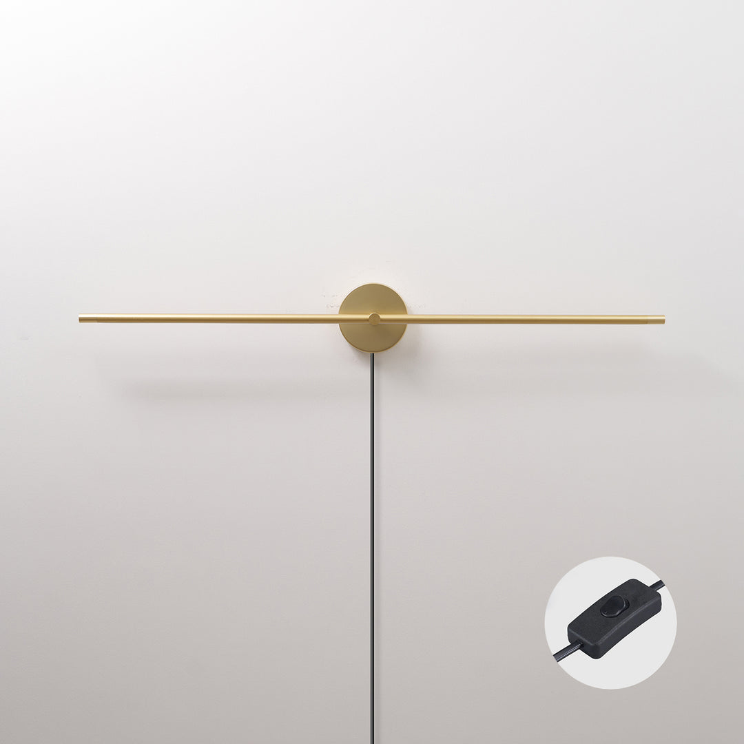 Minimalist Linear LED Plug - in Wall Lamp - Vakkerlight