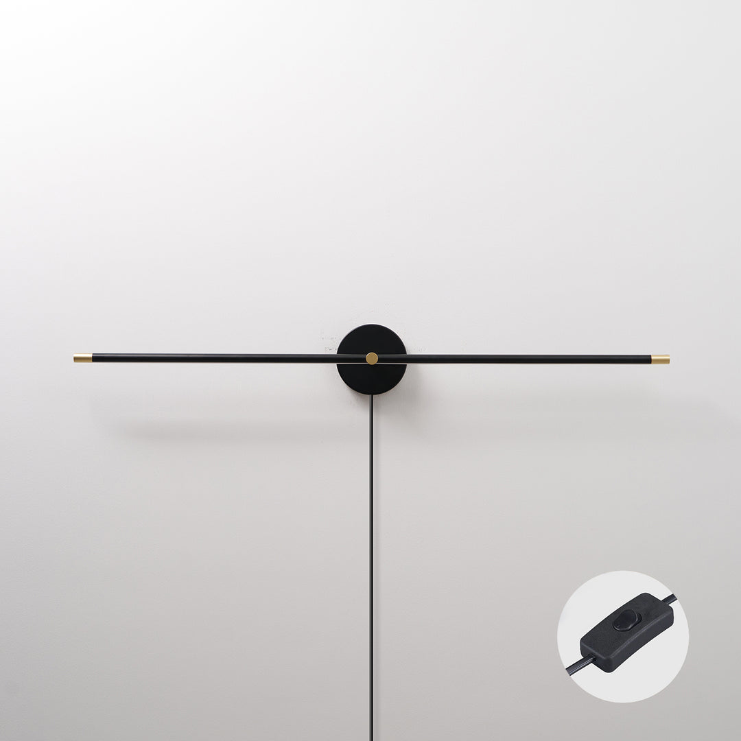 Minimalist Linear LED Plug - in Wall Lamp - Vakkerlight