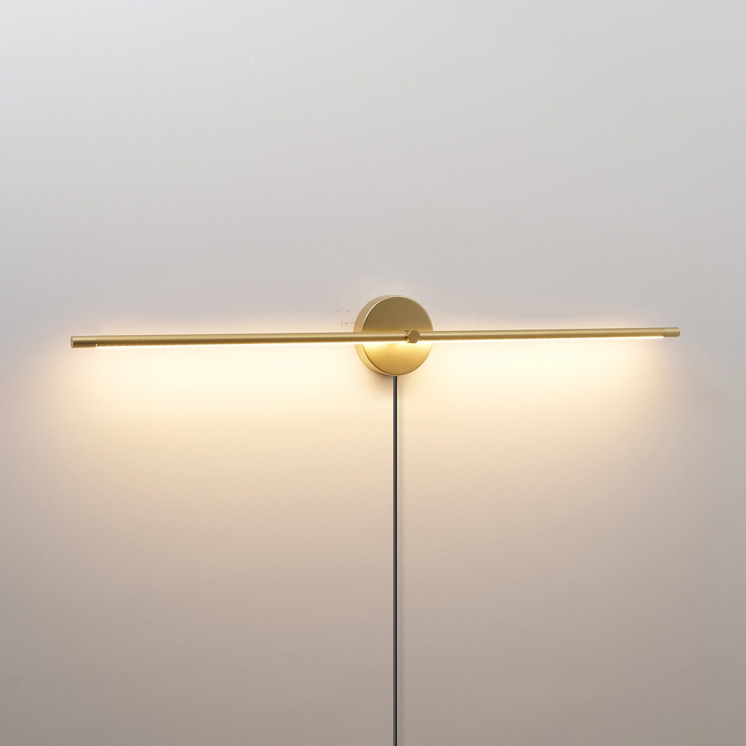 Minimalist Linear LED Plug - in Wall Lamp - Vakkerlight